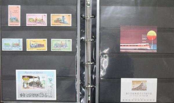 世界の鉄道切手コレクション1,500枚ほど / 古本、中古本、古書籍の通販