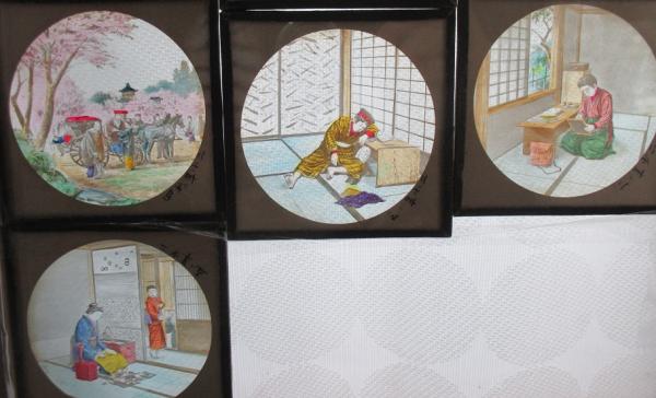 幻燈ガラス絵 開化期(?)物語絵16枚 / 古本、中古本、古書籍の通販は