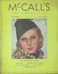 McCALL'S 1937年11月号