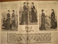 La Mode Illustree journal de la famille 1880 No.1-52 / 古本、中古