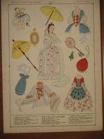 L'Histoire du Costume Feminin Francais
 Les Modes sous  LouisⅩⅤ 1715-1774
