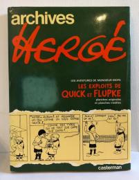 Archives hergé  les exploits de quick et flupke