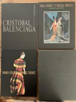 「バレンシアガ衣装展」　「30年代 パリ・モード展」　「ポール・ポワレ衣装展」3冊セット函入り