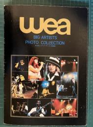 wea BIG ARTISTS PHOTO COLLECTION　【wea　ビッグ・アーティスト写真集】