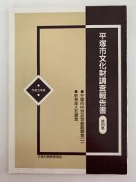 平塚市文化財調査報告書　第29集　平成5年度