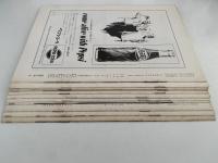 インセクタリゥム　生きたこん虫の雑誌　No.37〜No.48 　(1967年1月号〜1967月12月号）※ No.44 (1967年8月号)欠