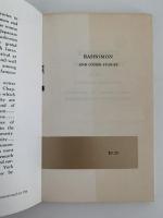 RASHOMON AND OTHER STORIES　羅生門