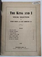 The King and I　VOCAL SELECTION