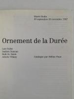 Ornement de la Durée（持続の装飾品）図録