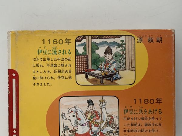 源平の戦い 源頼朝 鎌倉時代(前期) 学研まんが 人物日本史(樋口清之