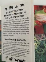 Columbus Zoo Guide（コロンバス動物園ガイドブック）