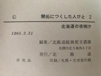 北海道の夜明け　開拓につくした人びと2
