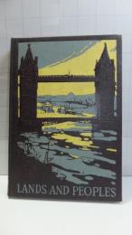 【洋書】LANDS AND PEOPLES-イギリス・西ヨーロッパ