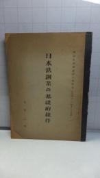 日本鉄鋼業の基礎的條件