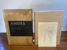 ANDES  アンデス : 東京大学アンデス地帯学術調査団1958年度報告書