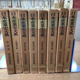 日本産業史大系　全8巻揃