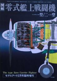 図解 零式艦上戦闘機　一一型/二一型　＜モデルアート12月号臨時増刊＞
モデルアートモデルアート