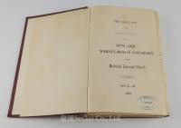 The Minutes of the South Japan Woman's Mission Conference of the Methodist Episcopal Church 1899-1908