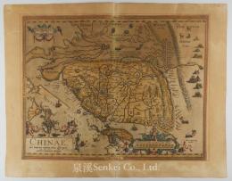 Ortelius (Abraham) Chinae, olim Sinarum regionis nova descriptio 1584 (First State)