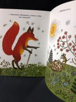 きつねとねずみ（ロシア語絵本）　ユーリー・ヴァスネツォフ絵 ヴィターリー・ビアンキ著