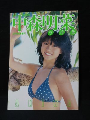 仙台市若林区若林～当時物レアアイテム/①昭和57年発行 中森明菜