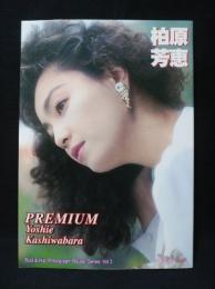 柏原芳恵写真集 PREMIUM Yoshie Kashiwabara Bust & hip photograph