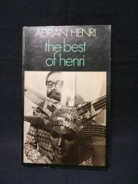 ADRIAN HENRI　the best of henri　ペーパーバック洋書英語