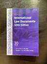 Blackstone's International Law Documents 13th Edition