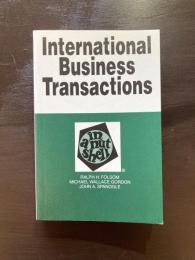 International Business Transactions 6th Ed.