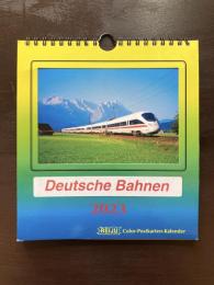 REIJU Color-Postkarten-Kalender 2023 Deutsche Bahnen