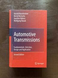Automotive Transmissions : Fundamentals, Selection, Design and Application 2nd Edition