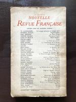 La Nouvelle Revue Française 1er Janvier 1956 3e Année No.37, NRF