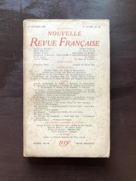 La Nouvelle Revue Française 1er Février 1956 4e Année No.38, NRF