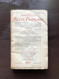 La Nouvelle Revue Française 1er Octobre 1956 4e Année No.46, NRF