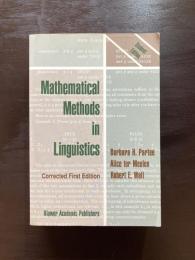 Mathematical Methods in Linguistics Corrected First Edition