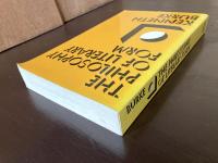 The Philosophy of Literary Form