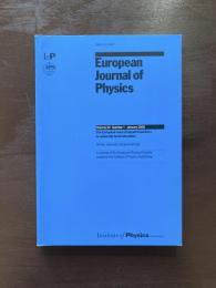 European Journal of Physics Vol.26 No.1 January 2005