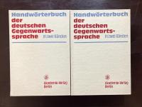 Handwörterbuch der deutschen Gegenwarts-sprache (2 Bände)