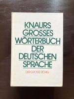 Knaurs grosses Wörterbuch der deutschen Sprache（der grosse Störig）