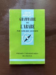 Grammaire de l'Arabe（Que sais-je?）