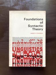 Foundations of Syntactic Theory（Foundations of Modern Linguistics Series）