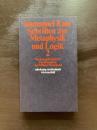 Scriften zur Metaphysik und Logik2（suhrkamp taschenbuch wissenschaft 189/Immanuel Kant Werkausgabe IV）