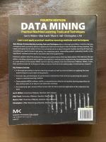 Data Mining : Practical Machine Learning Tools and Techniques