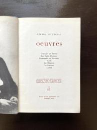 Gérard de Nerval oeuvres