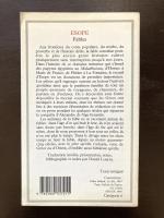 Bilingue ESOPE Fables Traduction de Daniel Loayza Garnier Flammarion, 1995