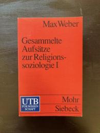 Gesmmelte Aufsatze zue Religions-soziologie1