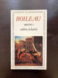 Oeuvres1 satires,le lutrin