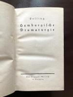 Lessing Werke5 : Hamburgische Dramaturgie