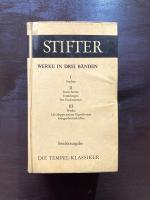 ADALBERT STIFTER SAMTLICHE WERKE Band2 BUNTE STEINE/ERZÄHLUNGEN/NACHSOMMER