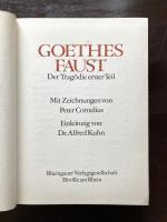 GOETHES FAUST : Mit Zeichnungenvon Peter Cornelius